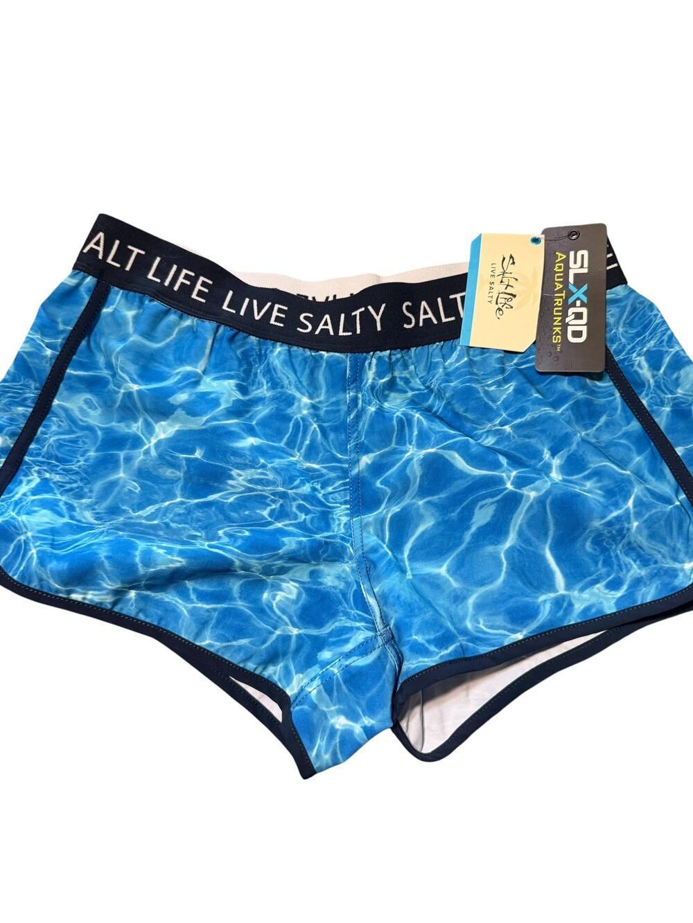 Womens Salt Life Aqua Trunks Size Medium